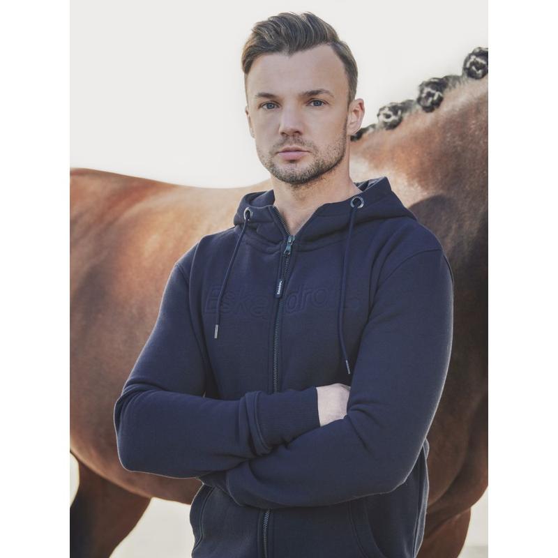 Bluza męska z kapturem rozpinana Eskadron Fanatics Hinz Navy, granatowa 2021/2022