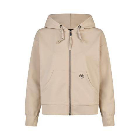 Bluza damska Pikeur Hoody Jacket Athleisure Almond, beżowa 2025/2026