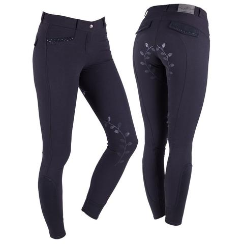 Bryczesy damskie QHP Katie czarne