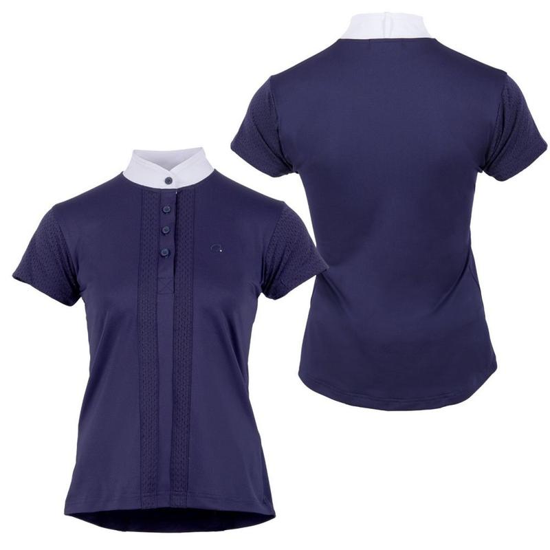 Koszulka konkursowa QHP Felien navy blue, granatowa