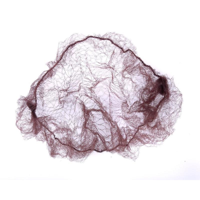 Siatka na włosy QHP brązowa