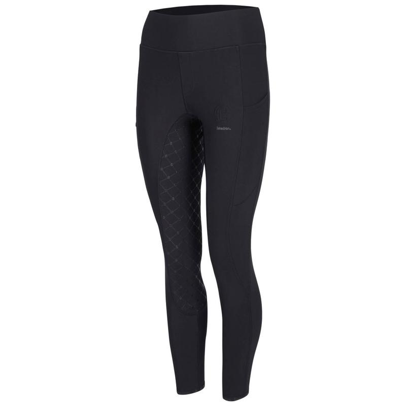Legginsy damskie Eskadron Reflexx Pro Riding Tight Black, czarne 2023