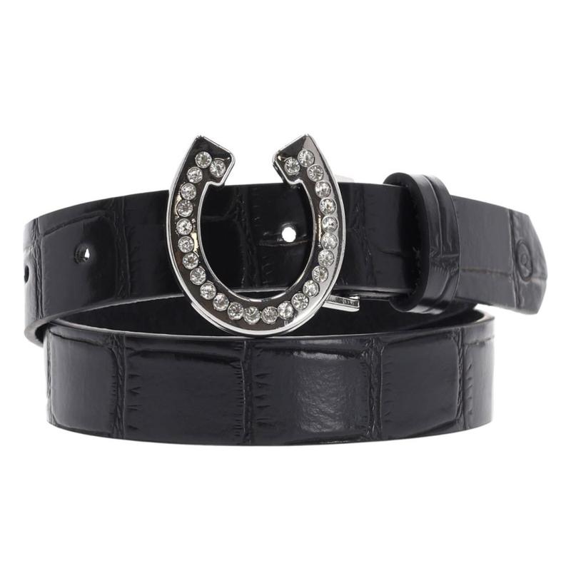 Pasek do spodni dziecięcy QHP Lize czarny