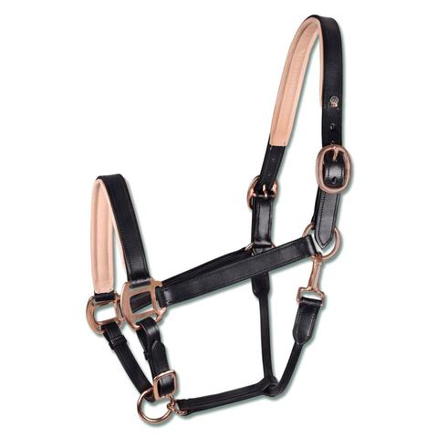 Kantar skórzany Waldhausen X-Line Rose czarny