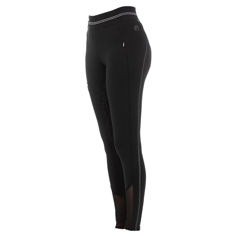 Legginsy damskie Anky Futuristic czarne