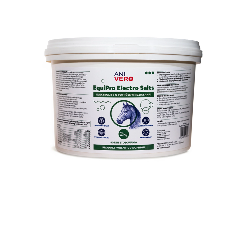 Elektrolity w proszku AniVero EquiPro Electro Salts