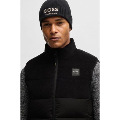 Czapka Boss Equestrian Fisher Black, czarna