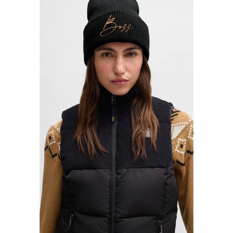 Czapka Boss Equestrian Fisher Black, czarna