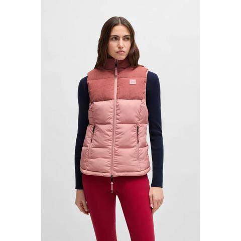 Bezrękawnik damski Boss Equestrian Viola Rose Haze, różowa