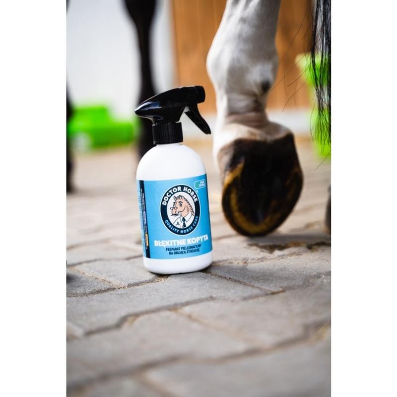 Spray na gnijące strzałki Doctor Horse Błękitne Kopyta
