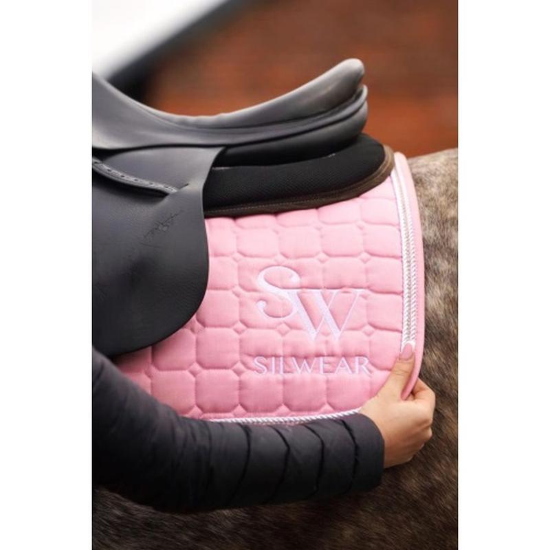 Czaprak Silwear z kryształkami Pinklady Aleksa, różowy