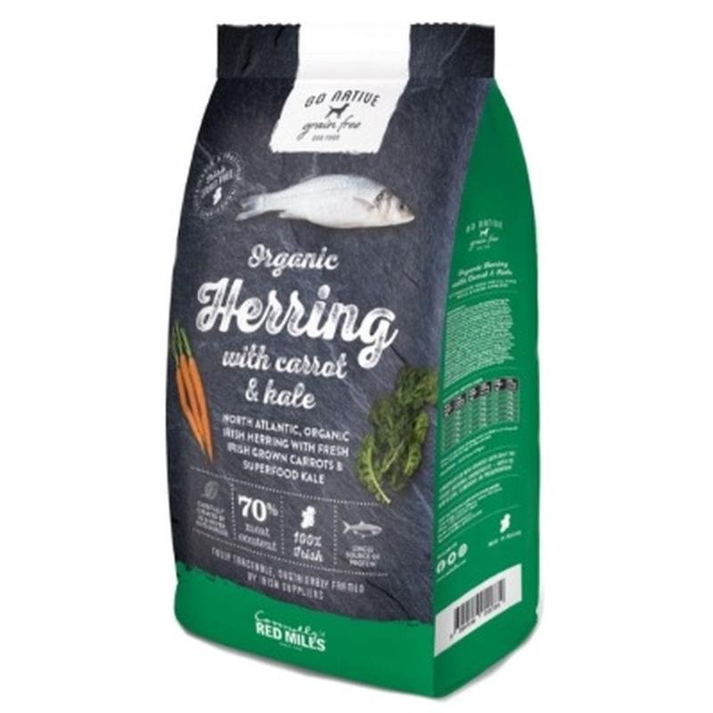 Karma dla psa Go Native Herring with Carrot, śledź z marchewką i jarmużem