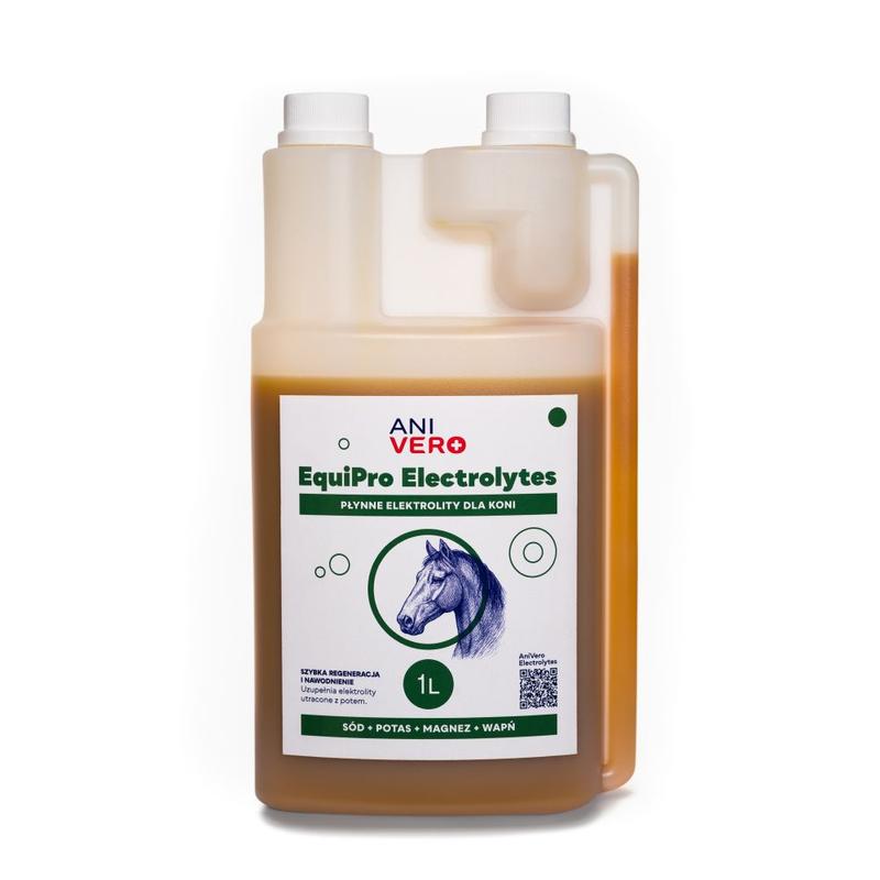 Elektrolity w płynie o potrójnym działaniu AniVero EquiPro Electrolytes