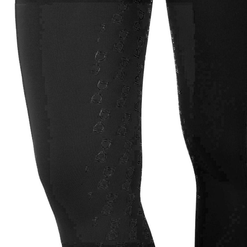 Legginsy damskie Equestro Hybrid Walnut, ciemnobeżowe 2025/2026
