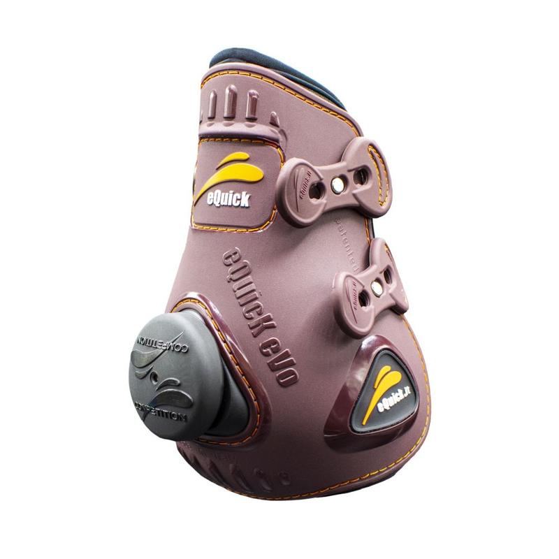 Ochraniacze z wymiennymi obciążnikami eQuick eVo500 tył brązowe