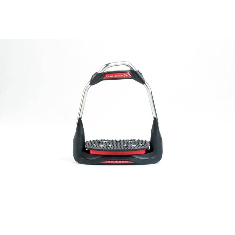 Strzemiona Freejump AirS Red 0-30, srebrno-czerwone