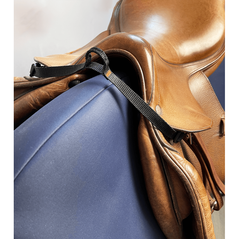 Zaczep do siodła stabilizujący przypięcie do siodła kamizelki wybuchowej Freejump