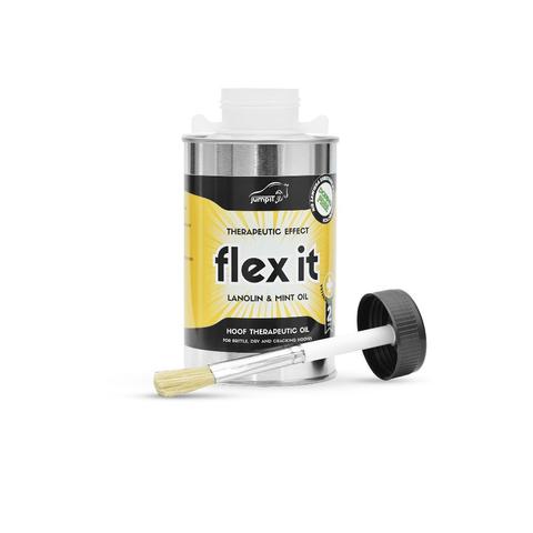 Olej terapeutyczny z pędzelkiem do kopyt Jumpit Flex It