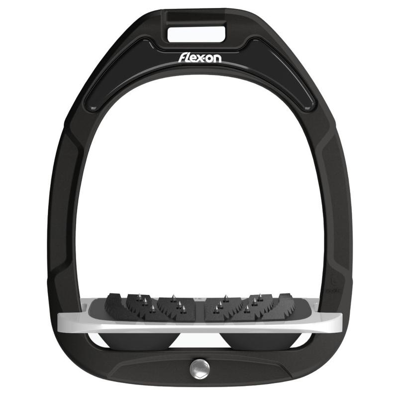 Strzemiona Flex-On Green Composite z kolcami dorośli czarno-szaro-czarne