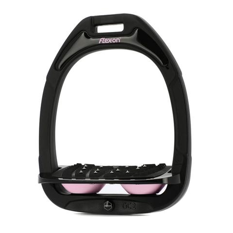 Strzemiona Flex-On Green Composite z kolcami dorośli czarno-czarno-jasnoróżowe