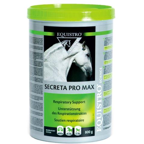 Preparat ziołowy osłaniający i łagodzący układ oddechowy Equistro Secreta Pro Max