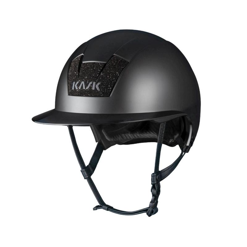 Kask KASK Kooki Lady Swarovski Carpet Black Matt, czarny