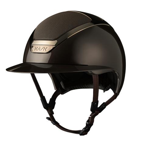 Kask KASK Star Lady Pure Shine WG11 Espresso Brown, brązowy połysk