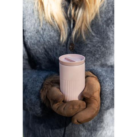 Kubek termiczny Hoorsy różowy