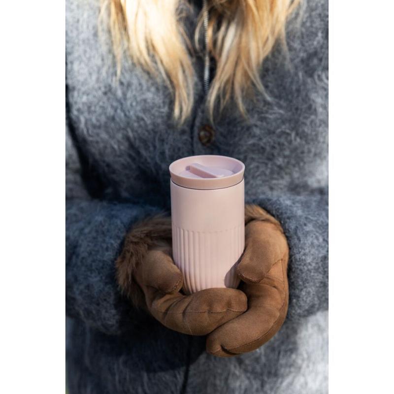 Kubek termiczny Hoorsy różowy