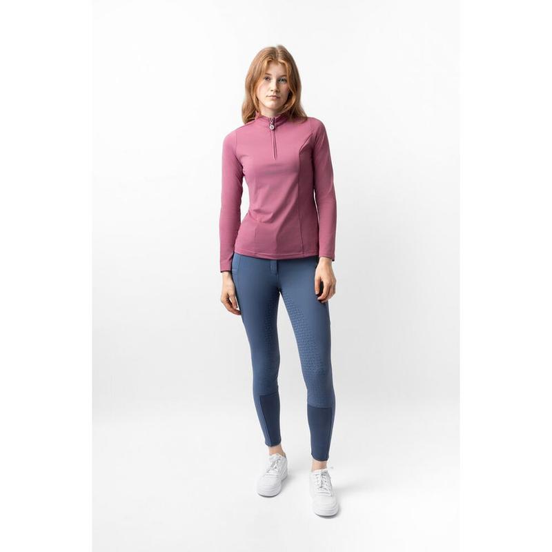 Bluzka damska techniczna Horze Eloise różowa