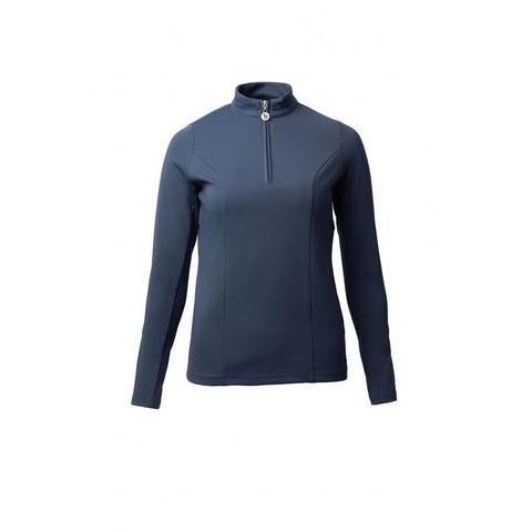 Bluzka damska techniczna Horze Eloise granatowa
