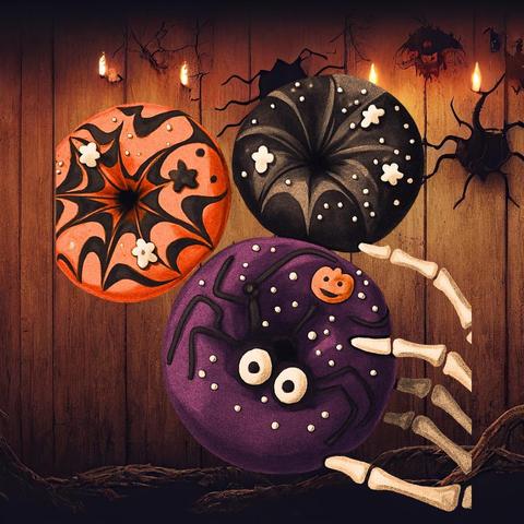 Donut Halloween Końska Cukierenka Hocus Pocus Pajęczyna