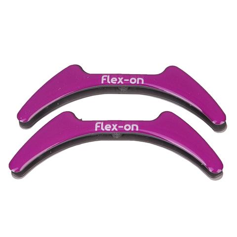 Wkładki magnetyczne do strzemion dorosłych Flex-on fuksjowe