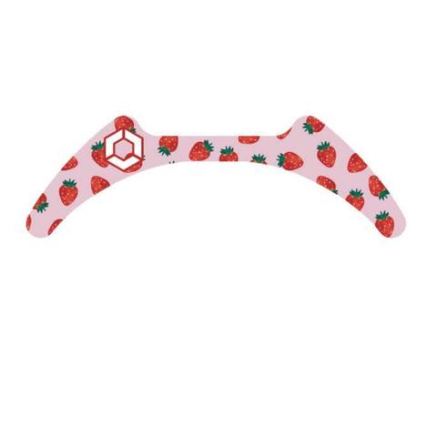 Wkładki magnetyczne do strzemion Flex-on Strawberries, w truskawki