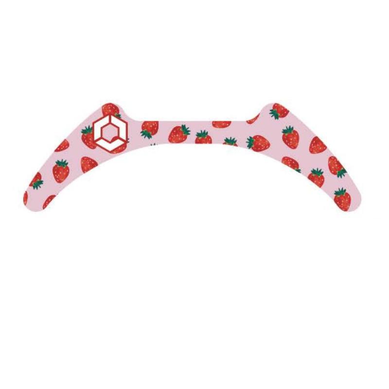 Wkładki magnetyczne do strzemion Flex-on Strawberries, w truskawki