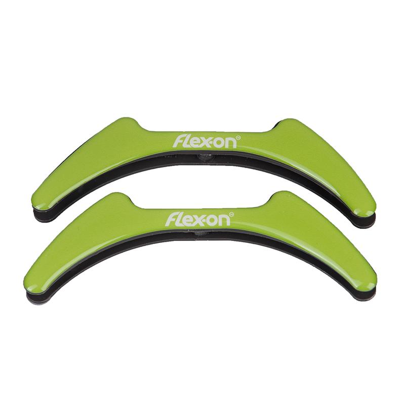 Wkładki magnetyczne do strzemion młodzieżowych Flex-on jasnozielone