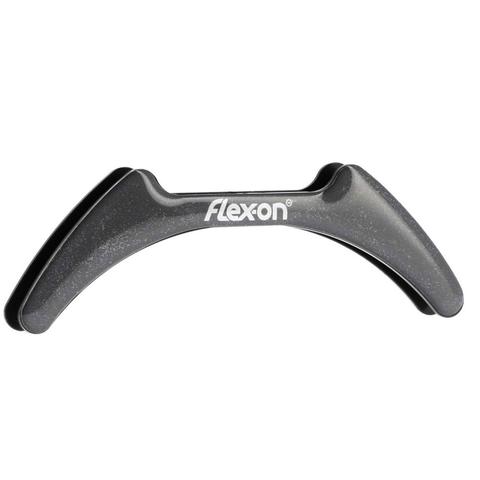 Wkładki magnetyczne do strzemion dorosłych Flex-on antracytowe posrebrzane