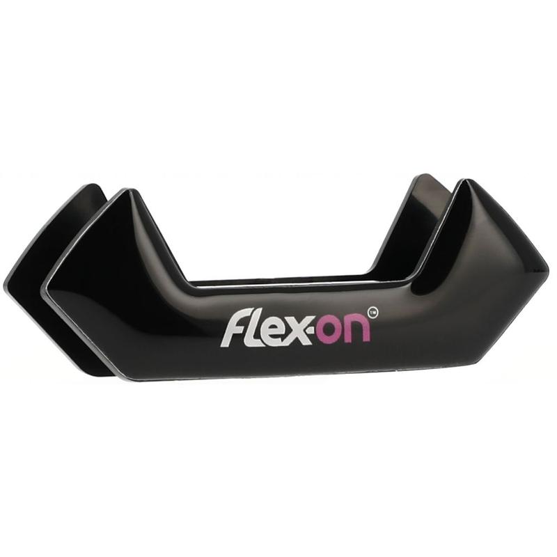 Wkładki magnetyczne do strzemion bezpiecznych Flex-on czarno-fuksjowy