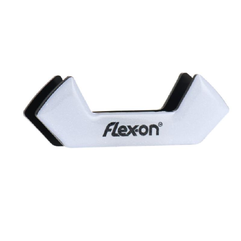 Wkładki magnetyczne do strzemion bezpiecznych Flex-on Silver Bleu Glacier, błękitne posrebrzane