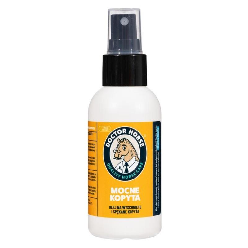 Olej do kopyt w sprayu Doctor Horse Mocne Kopyta
