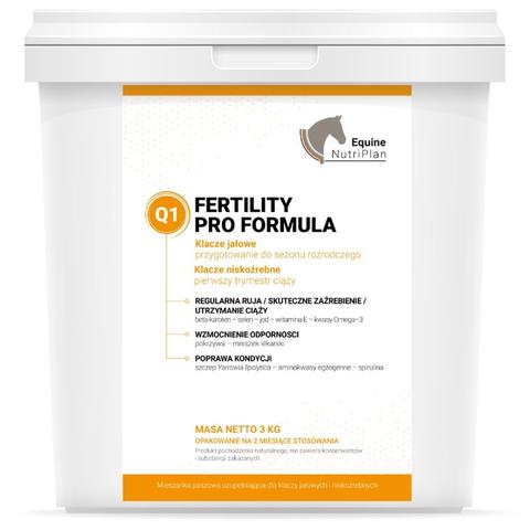 Preparat dla klaczy jałowych i niskoźrebnych Equine NutriPlan Fertility Pro Formula Q1