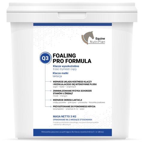 Preparat dla klaczy wysokoźrebnych i w laktacji Equine NutriPlan Foaling Pro Formula Q3