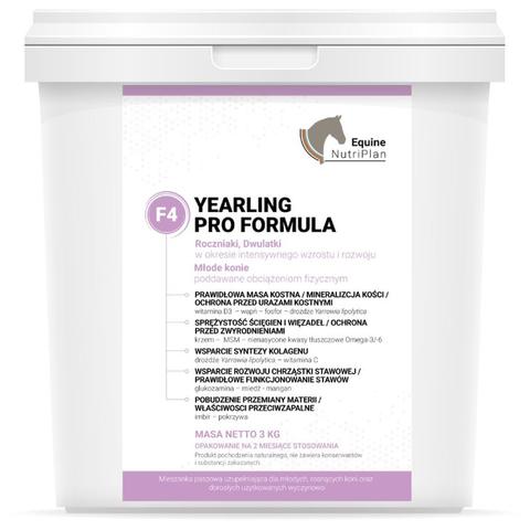 Preparat w okresie intensywnego wzrostu i rozwoju Equine NutriPlan Yearling Pro Formula F4