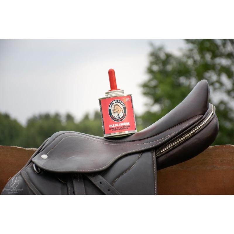 Olej do pielęgnacji wyrobów ze skóry Doctor Horse Olejuj Skórę