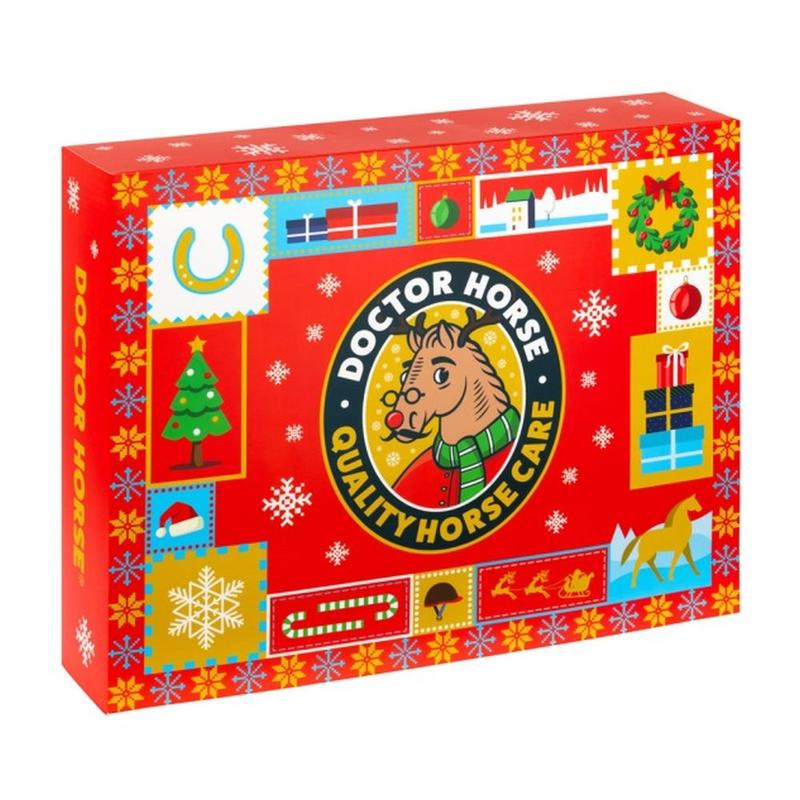 Kalendarz Adwentowy Doctor Horse Renifer 2025 czerwony
