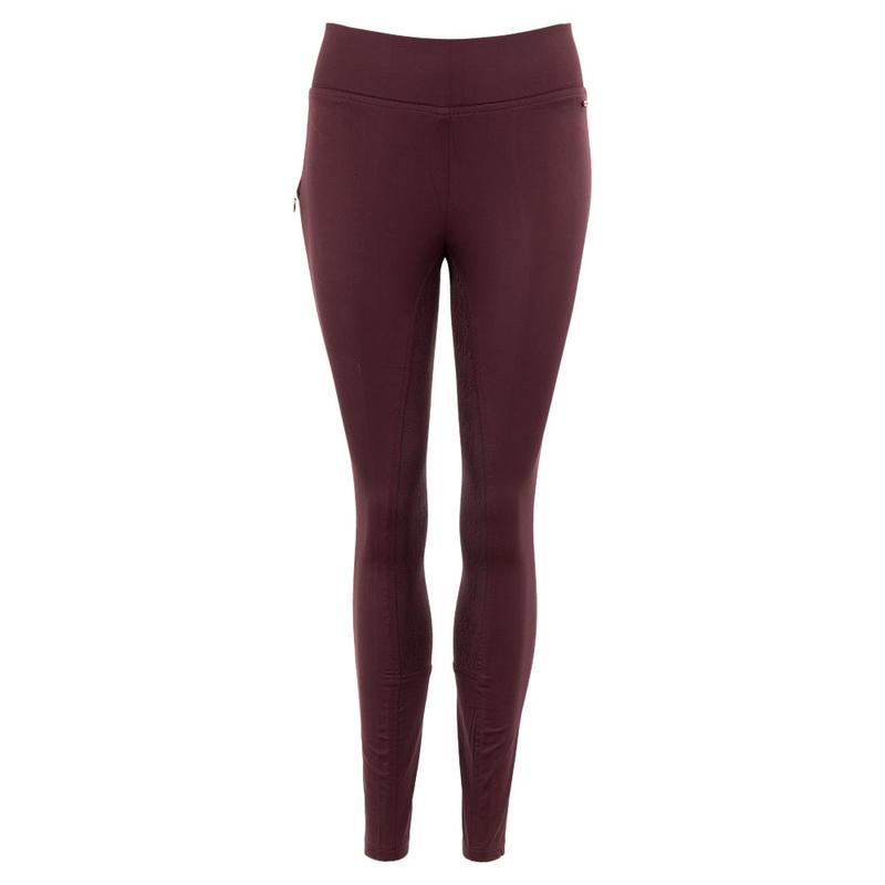 Legginsy młodzieżowe BR Burdock bordowe