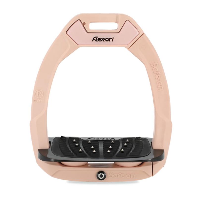 Strzemiona bezpieczne Flex-On Limited Edition z kolcami dorośli Peach