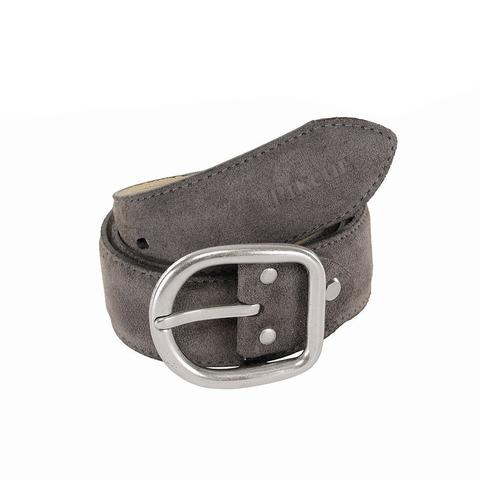 Pasek skórzany Pikeur Suede Belt antracytowy
