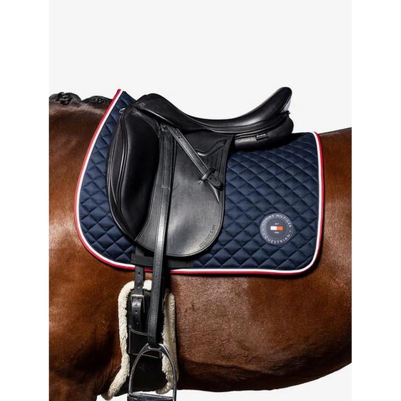 Czaprak Tommy Hilfiger Equestrian Desert Sky, granatowy