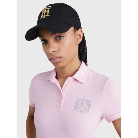 Bejsbolówka unisex Tommy Hilfiger Equestrian Black, czarna